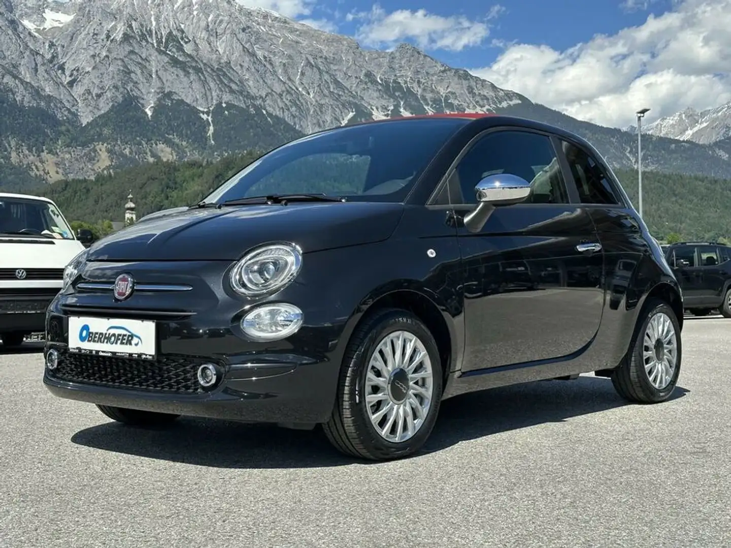 Fiat 500C 1.0 Hybrid 70 Dolcevita *5 Jahre Garantie* Schwarz - 2