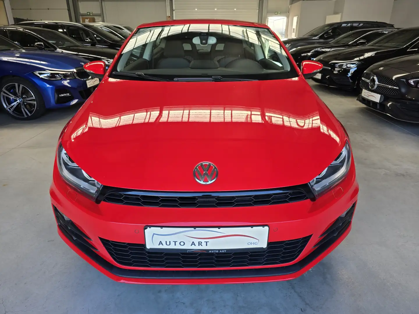 Volkswagen Scirocco Navi SHZ Tempomat Kamera Klima Keyless Rouge - 2