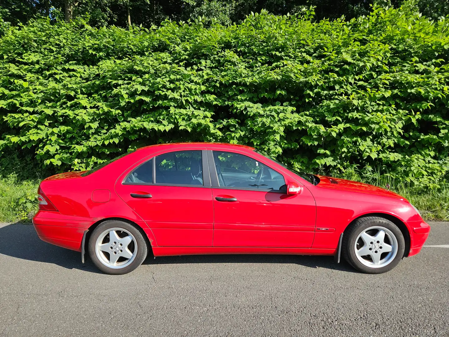 Mercedes-Benz C 180 C 180 KOMPRESSOR CLASSIC LPG BENZIN AUTOGAS KLIMA Rouge - 1