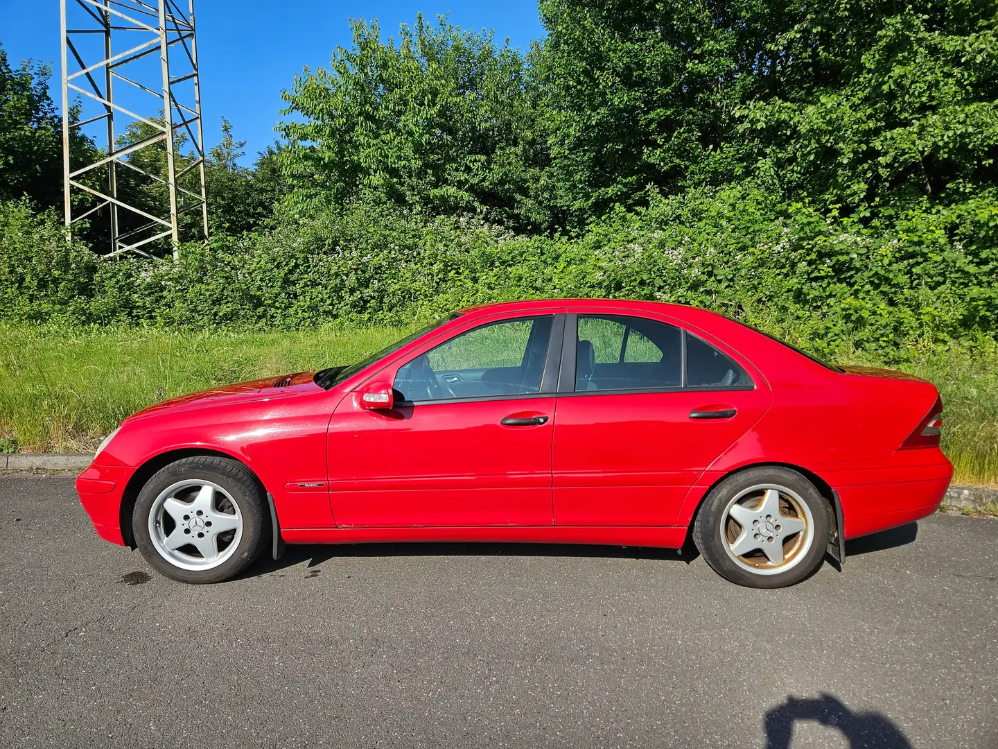 Mercedes-Benz C 180 C 180 KOMPRESSOR CLASSIC LPG BENZIN AUTOGAS KLIMA Rouge - 2
