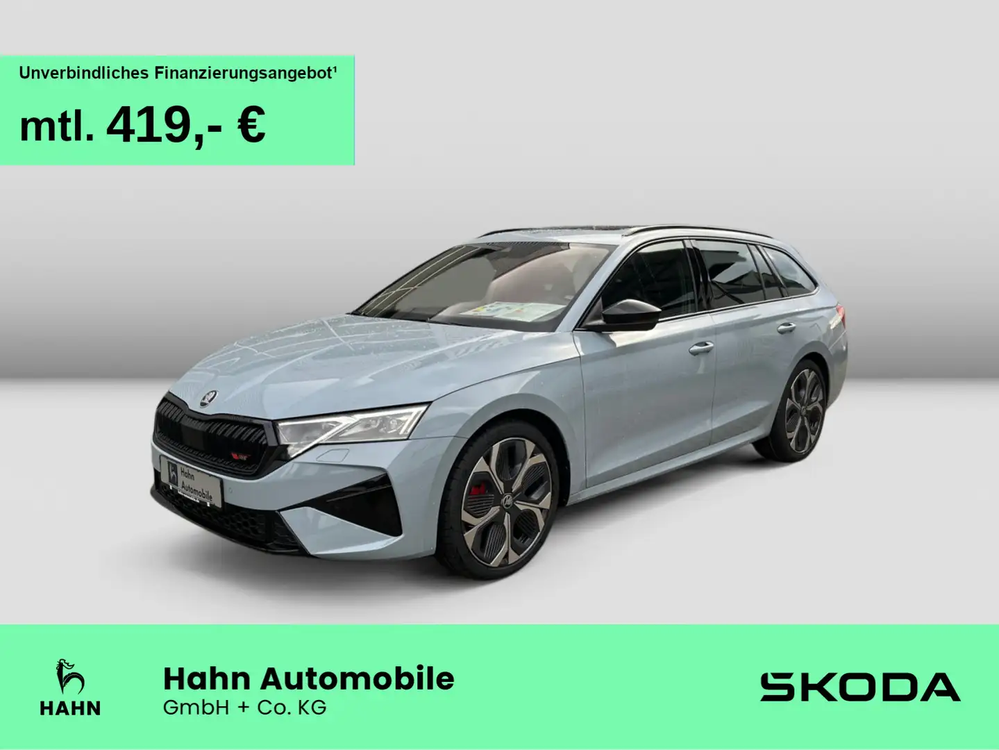 Skoda Octavia Com RS bis 15.06 € 1.500,- extra sichern Grau - 1