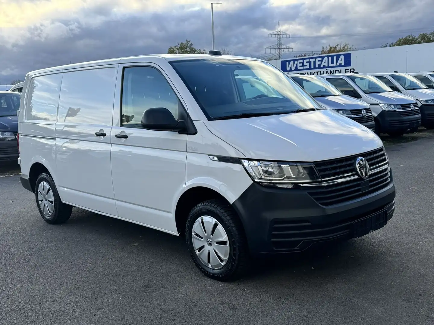 Volkswagen T6 Transporter 6.1 Kasten TDI Kamera*Flügeltür Weiß - 2