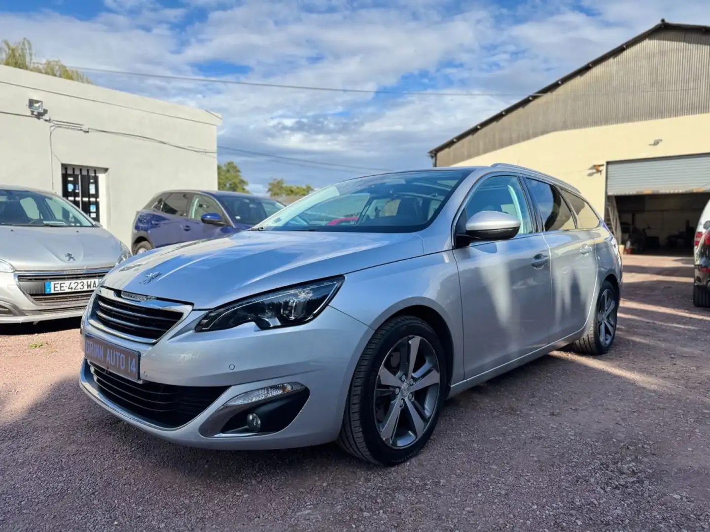 Peugeot 308 308SW 2.0 hdi 150ch Feline Gris - 2