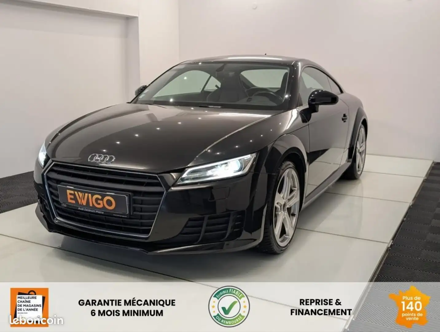 Audi TT COUPE 1.8 TFSI 180ch S-TRONIC 7 Noir - 1