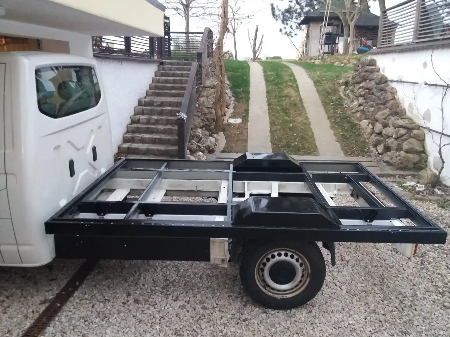 Volkswagen T5 Transporter Pritsche 4x4 Allrad + Diff.Sperre HA Wit - 2