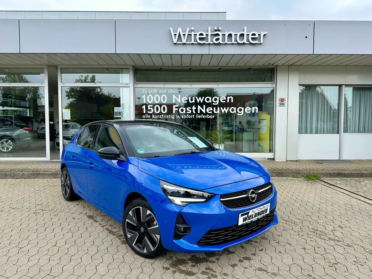 Opel Corsa-e e Ultimate 180 Grad KAMERA LED NAVI Keyless 50 kWh Mavi - 1