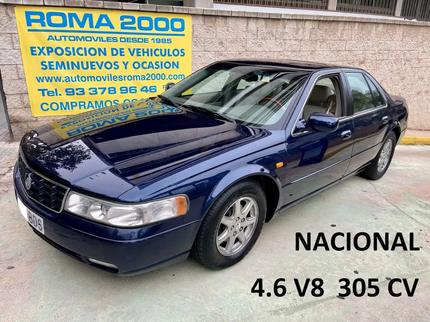Cadillac Seville STS A Blauw - 1