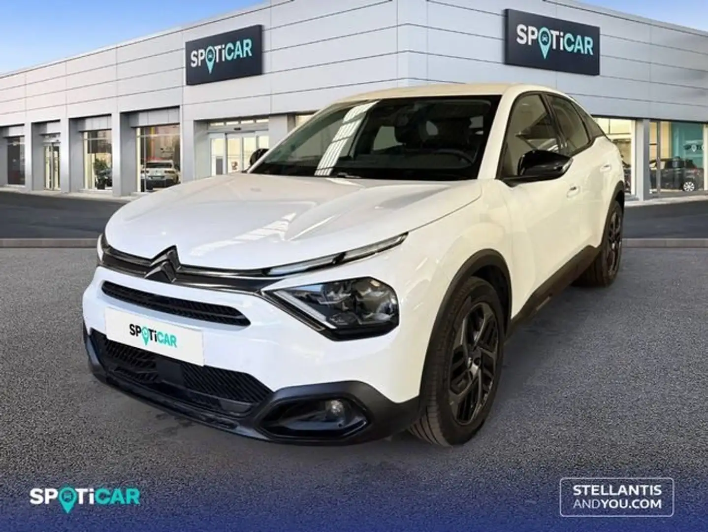 Citroen C4 1.5 BlueHDI S&S Plus EAT8 130 Blanco - 1