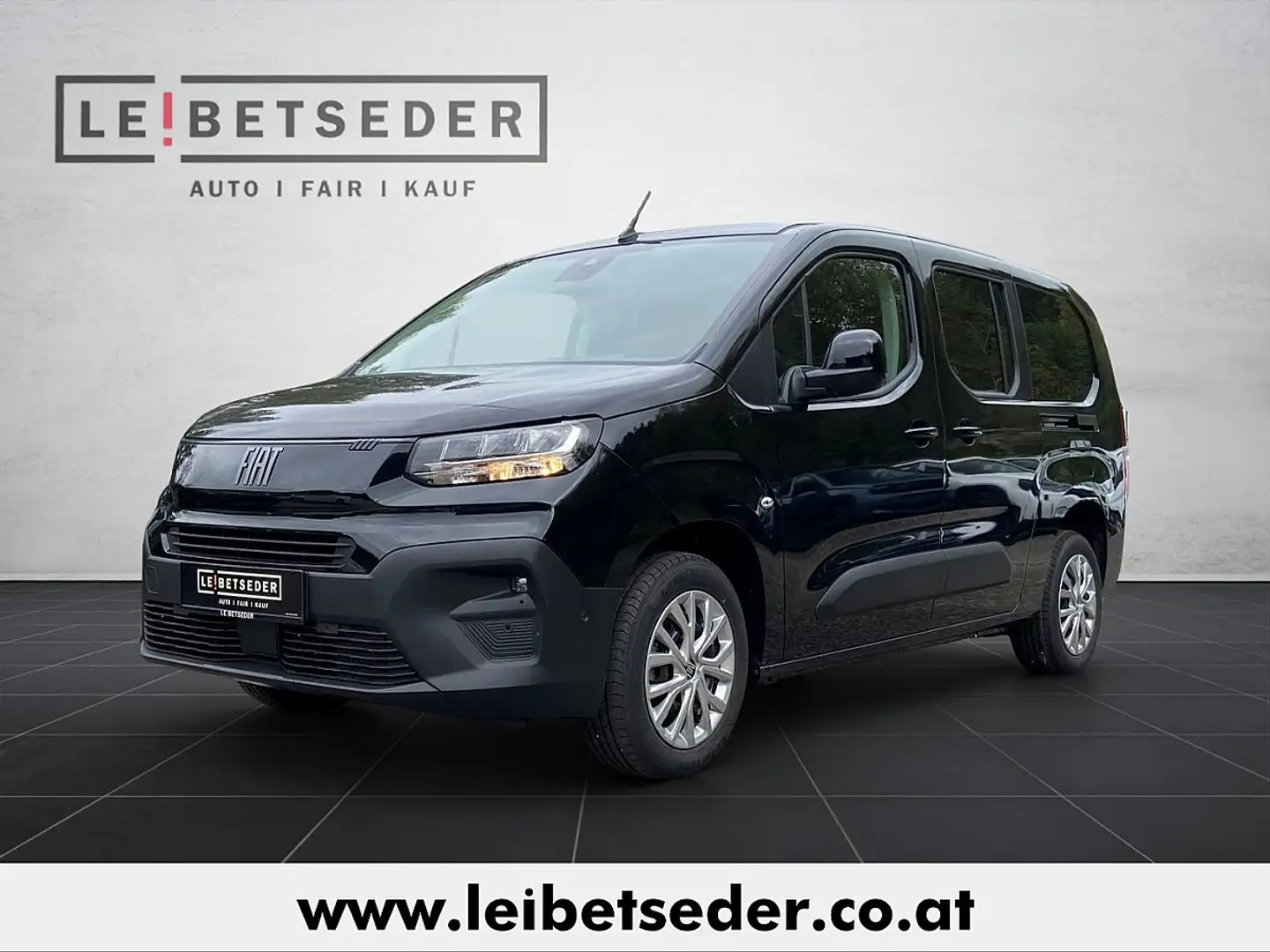 Fiat Doblo 7-sitzer XL BlueHDi 130 S&S 6-Gang-Manuell Schwarz - 1