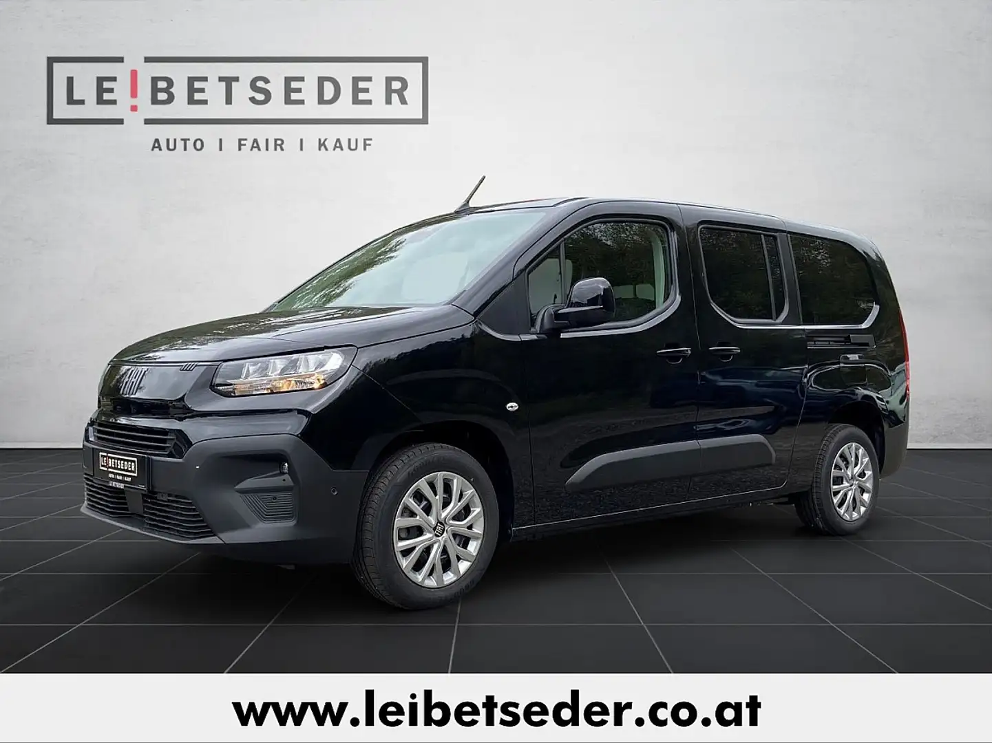 Fiat Doblo 7-sitzer XL BlueHDi 130 S&S 6-Gang-Manuell Schwarz - 2