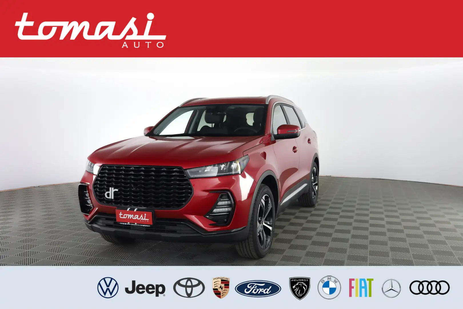 DR Automobiles DR6 1.5 Turbo CVT Bi-Fuel GPL TETTO PANORAMICO APRIBIL Rosso - 1