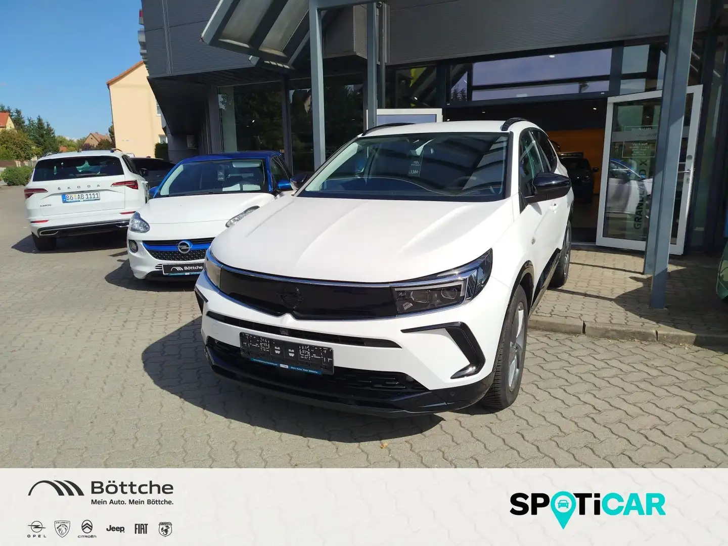 Opel Grandland GS Line LED/Navi/SHZ/DAB/PDC/360°Kamera Weiß - 1