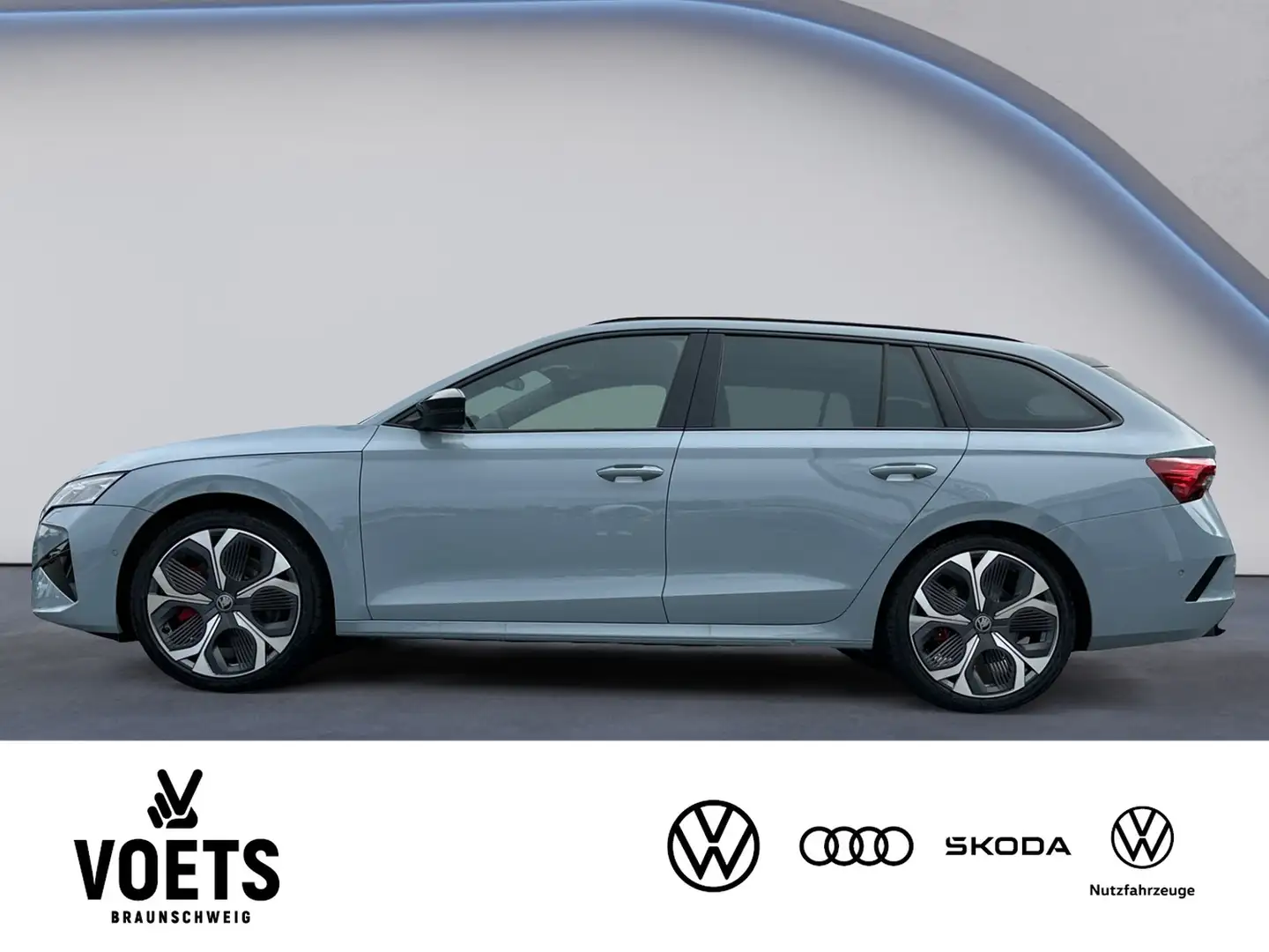 Skoda Octavia Combi RS 2.0 TSI DSG MATRIX-LED+SHZ+AHK Grau - 2