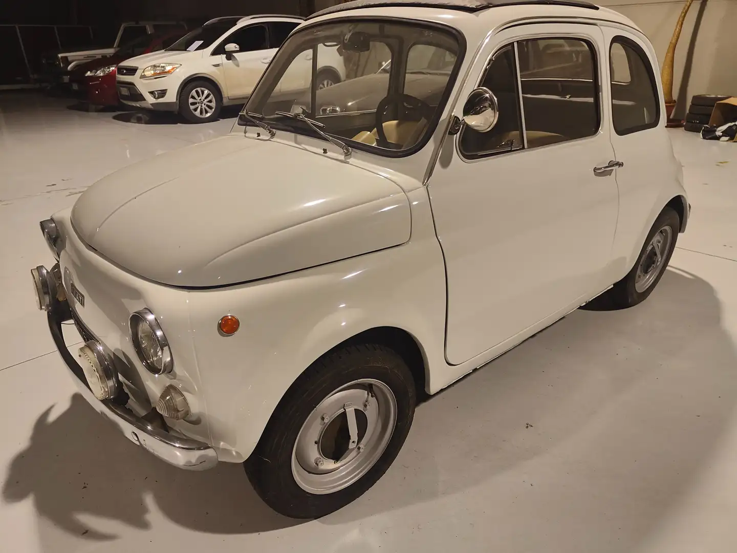 Fiat 500 110 F ORIGINALE Solo 2 Proprietari Weiß - 1