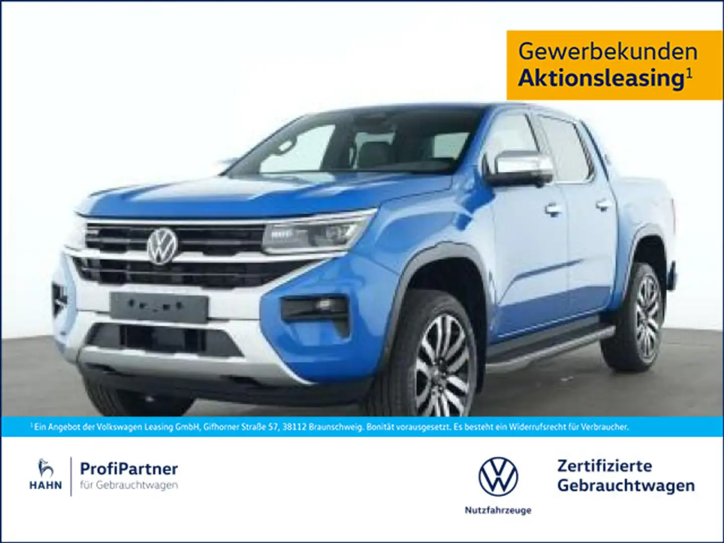 Volkswagen Amarok Aventura 3,0TDI 177KW 4MOTION AHK COVER Blau - 1