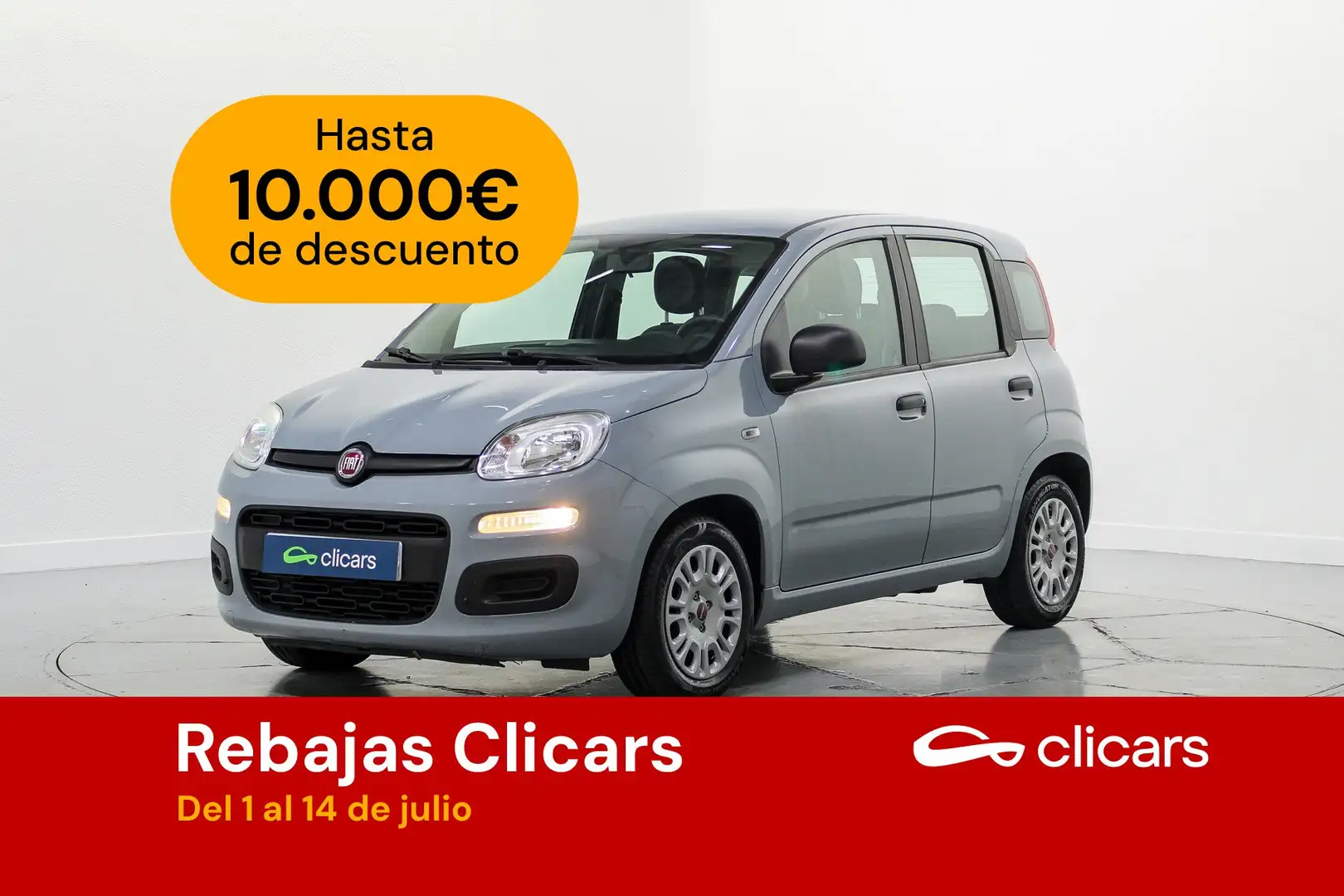 Fiat Panda 1.0 Gse Red Hybrid Gris - 1