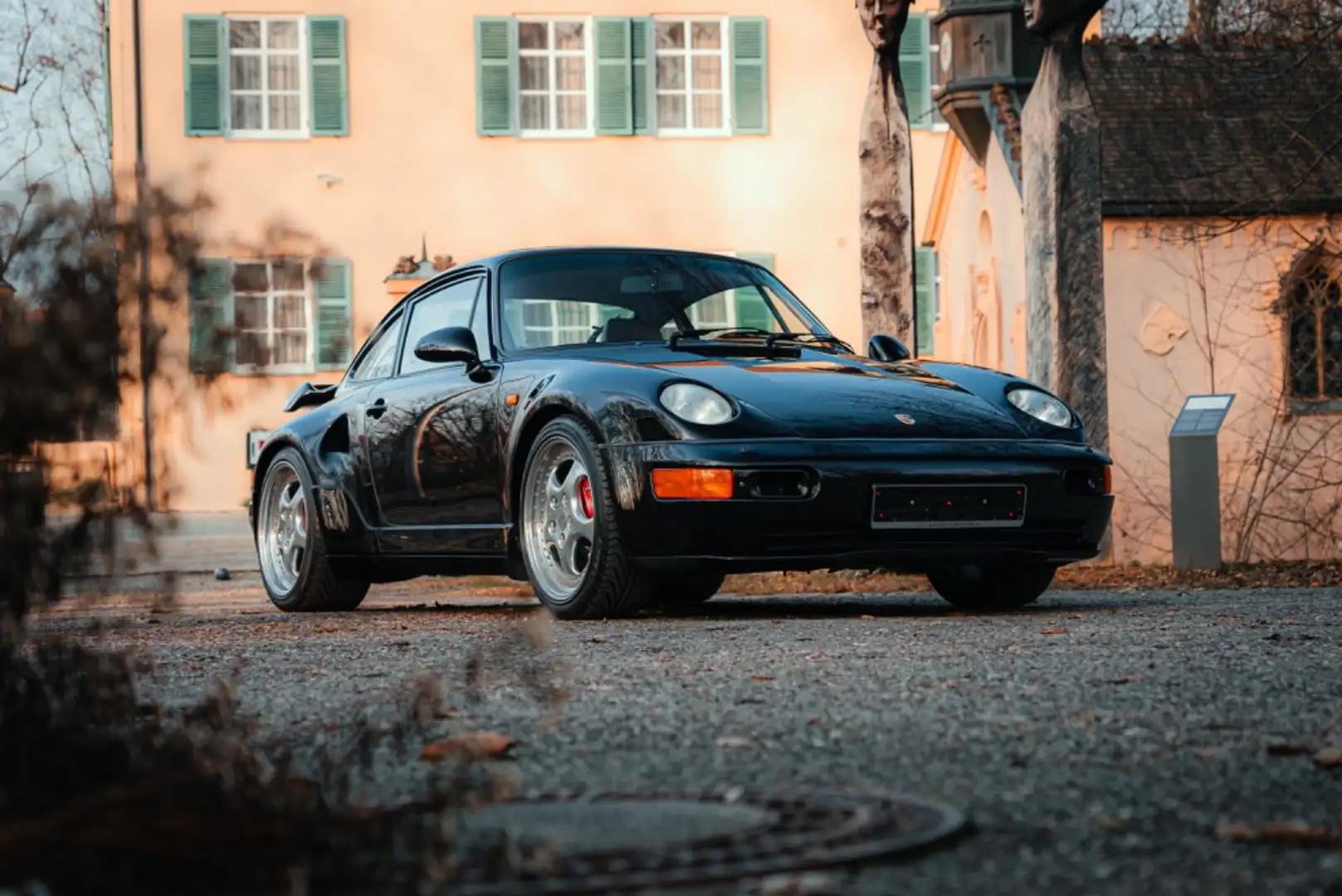 Porsche 964 3.6 Turbo S Flachbau TOPZUSTAND Schwarz - 1