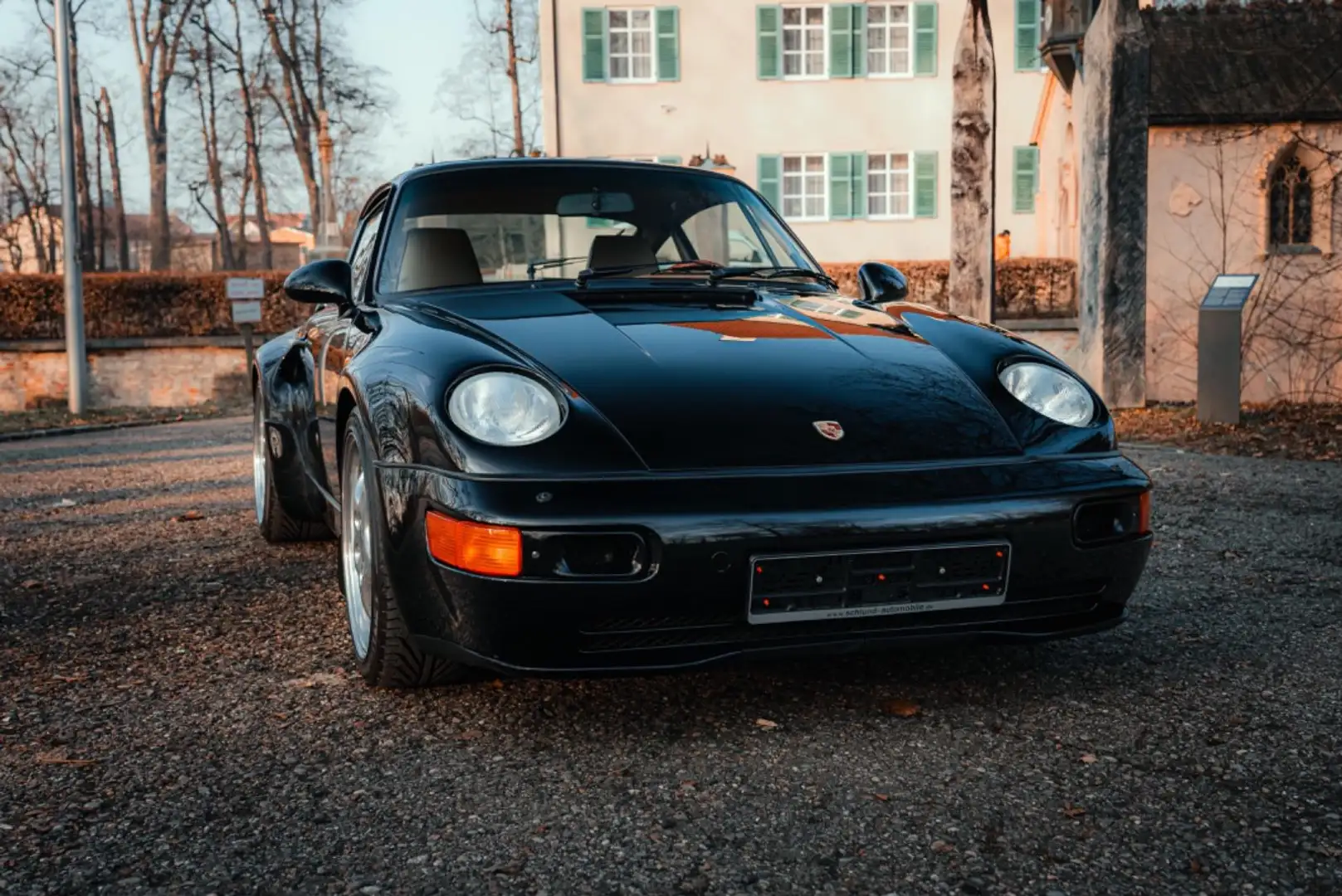 Porsche 964 3.6 Turbo S Flachbau TOPZUSTAND Schwarz - 2