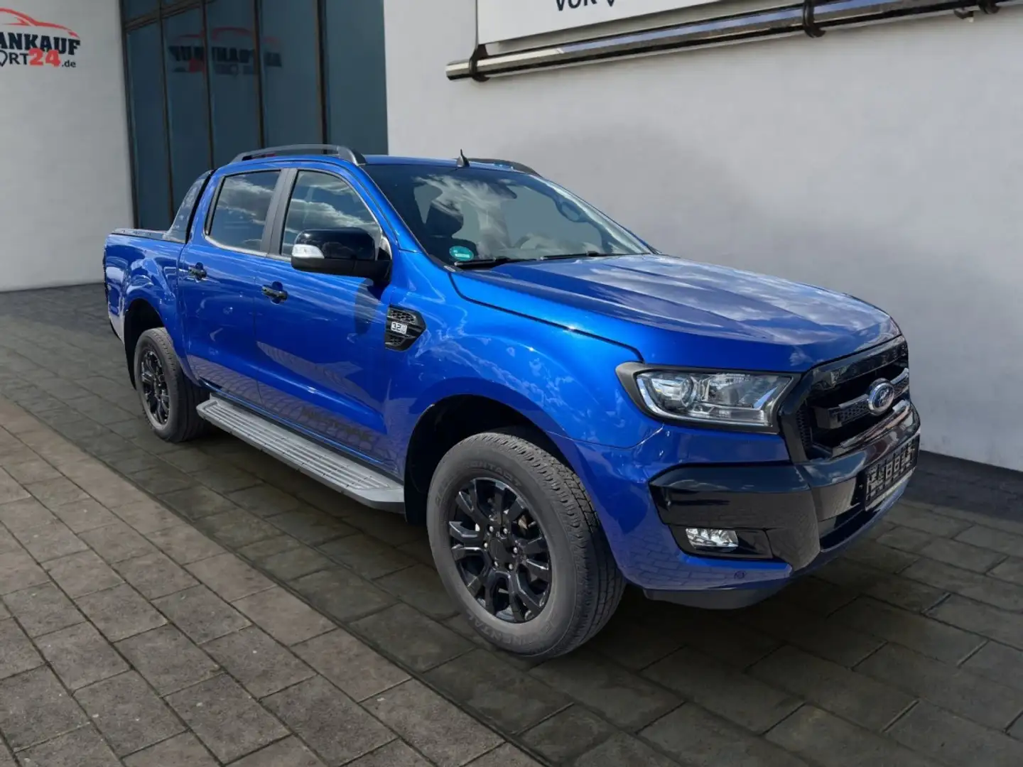 Ford Ranger *Rollo*ACC*AHK*elSitze* NAVI*OFFROADP*DAB* Klima Blau - 1