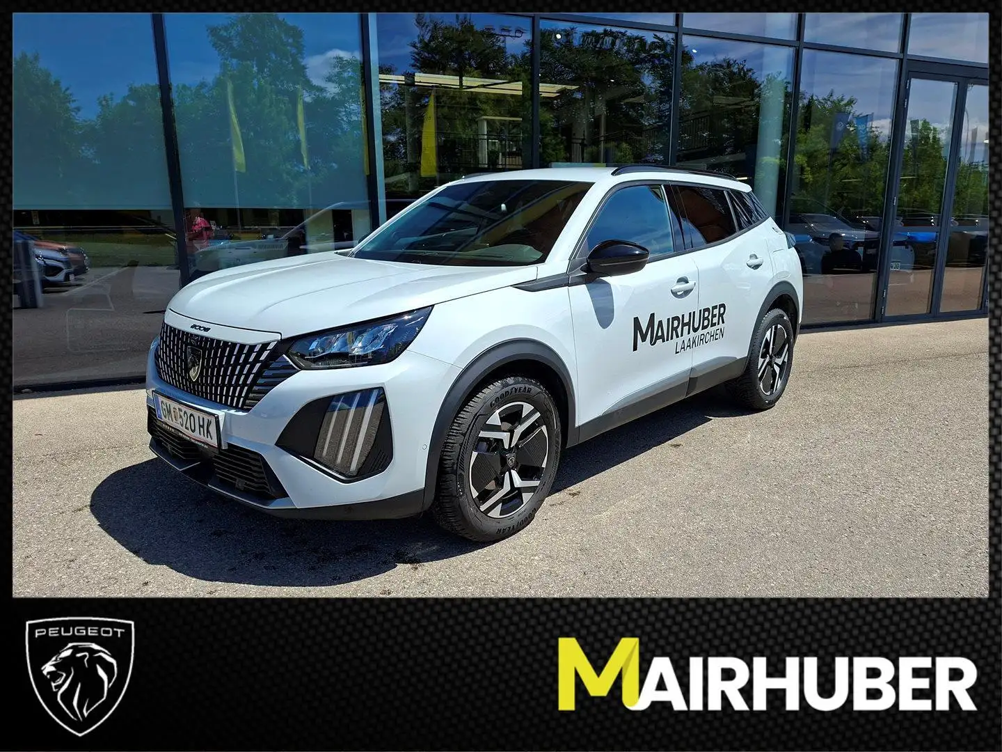Peugeot 2008 PureTech 100 S&S Allure 6-Gang-Manuell Weiß - 1
