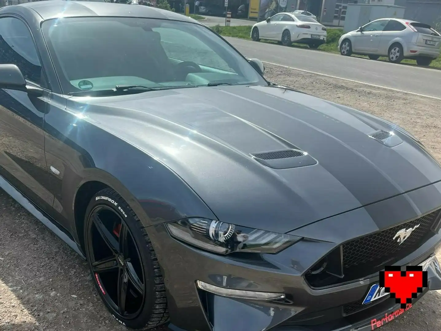 Ford Mustang 2.3 Eco Boost Aut. Grau - 1