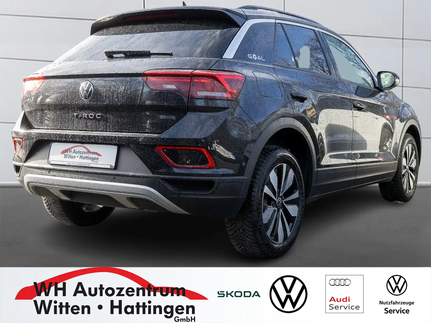 Volkswagen T-Roc 1.0 TSI Goal NAVI LED GJ-REIFEN PARK-ASSIST ACC Noir - 2