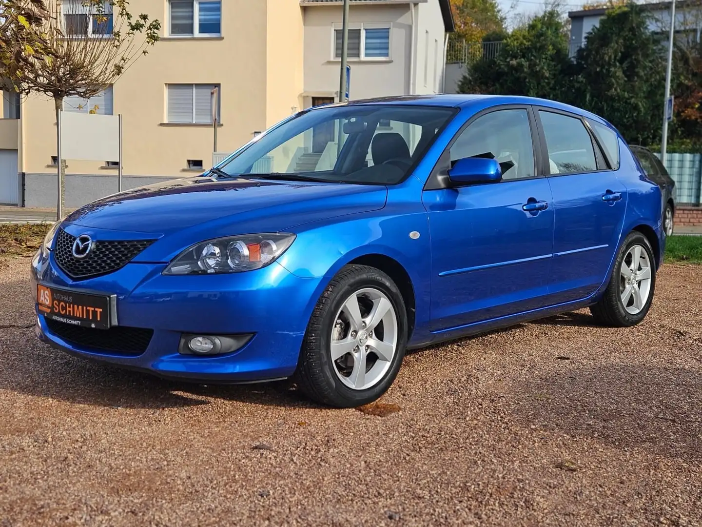 Mazda 3 Lim. 1.6 Sport Active 1 Jahr Garantie Tüv neu Blau - 1