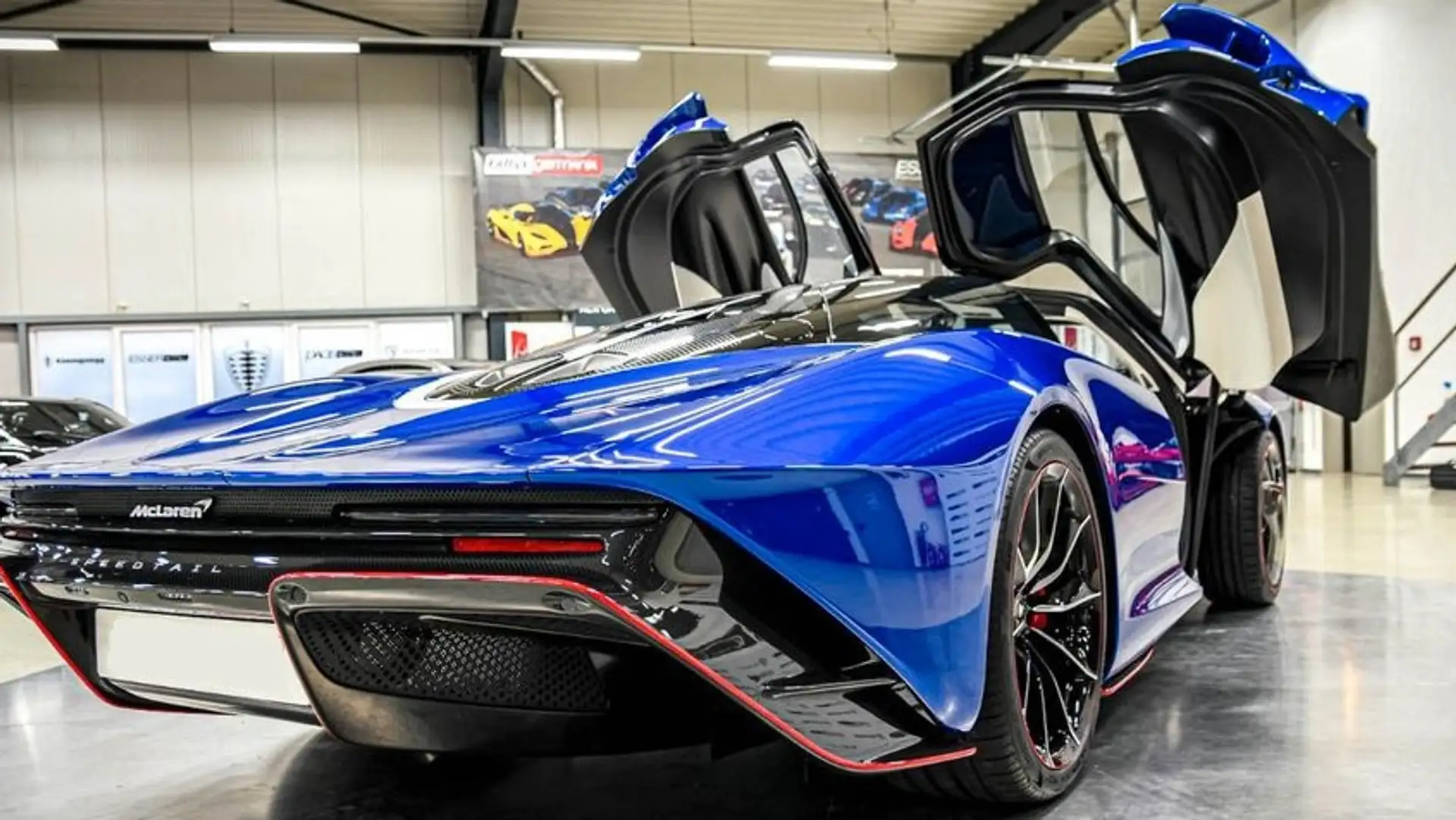 McLaren Speedtail Blauw - 1
