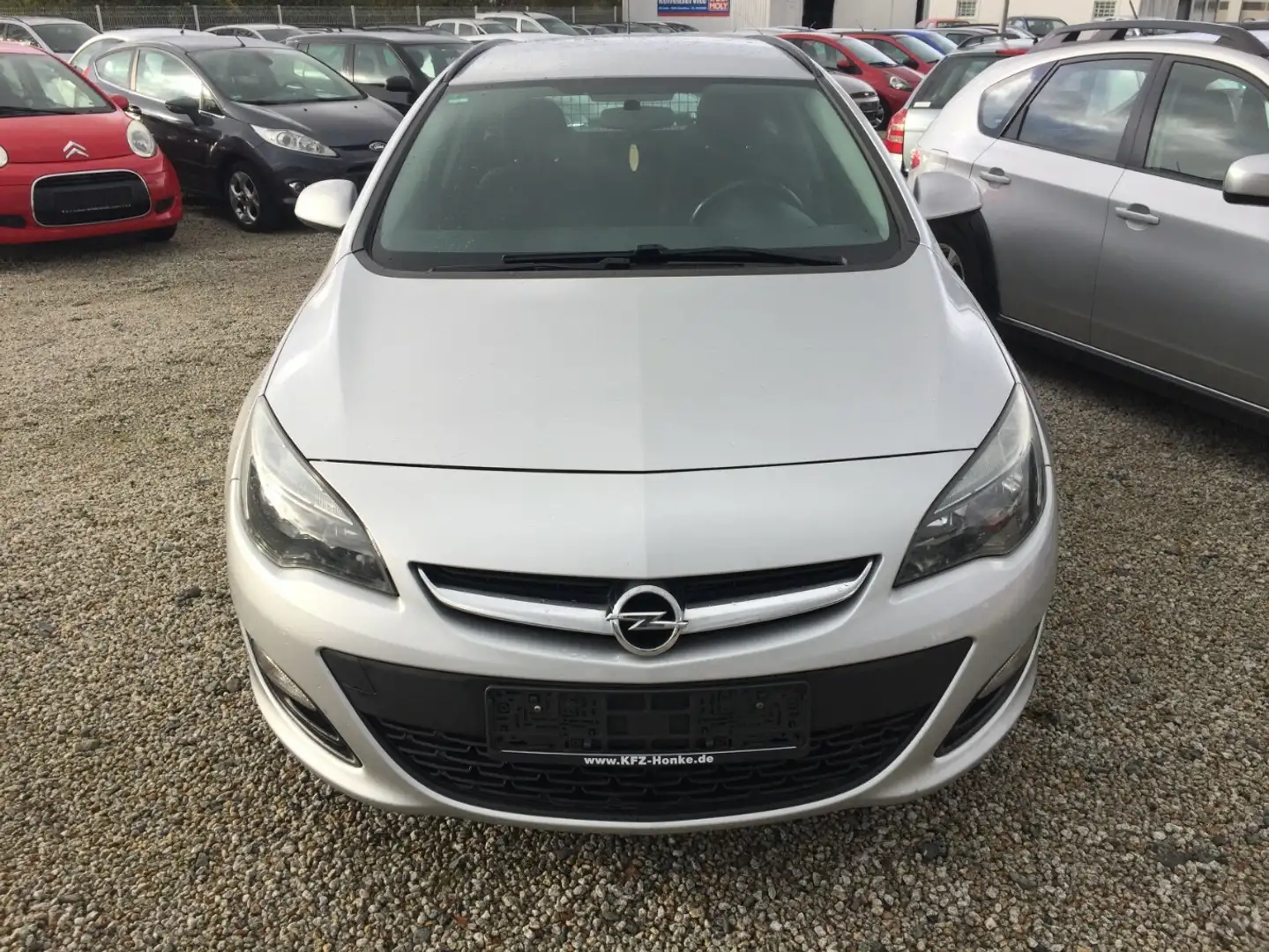 Opel Astra Diesel,Tempom.,Klima,usw.! Zilver - 2