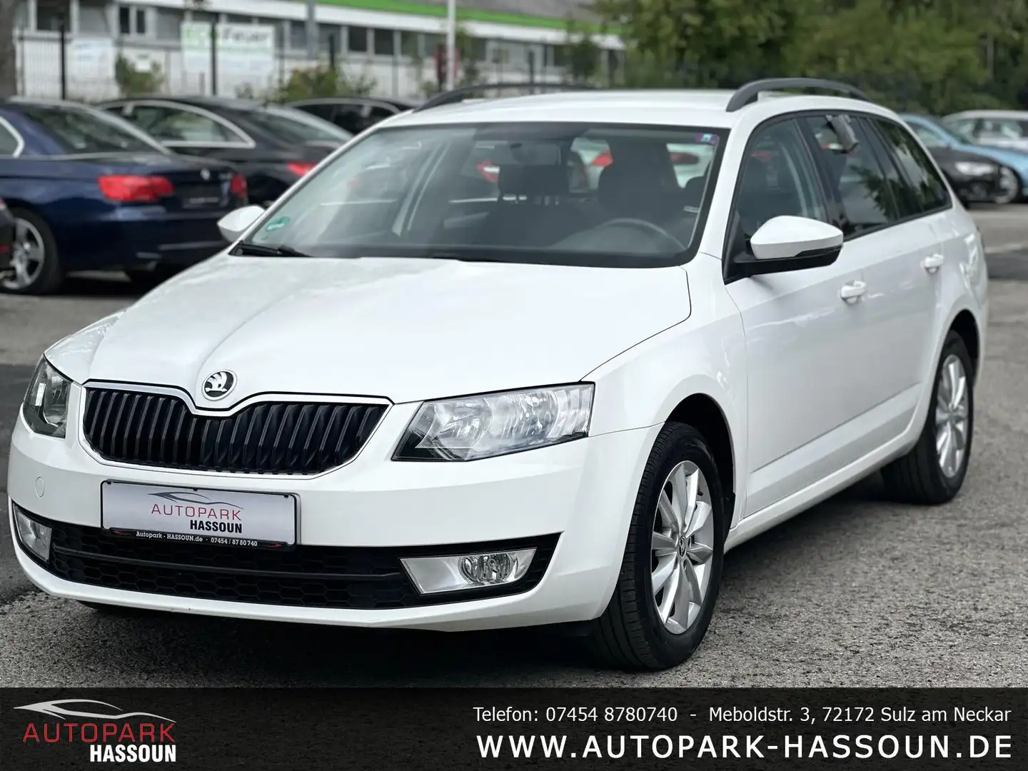 Skoda Octavia Combi Ambition TÜV 04/26 Tempo PDC SHZ Klima Weiß - 1