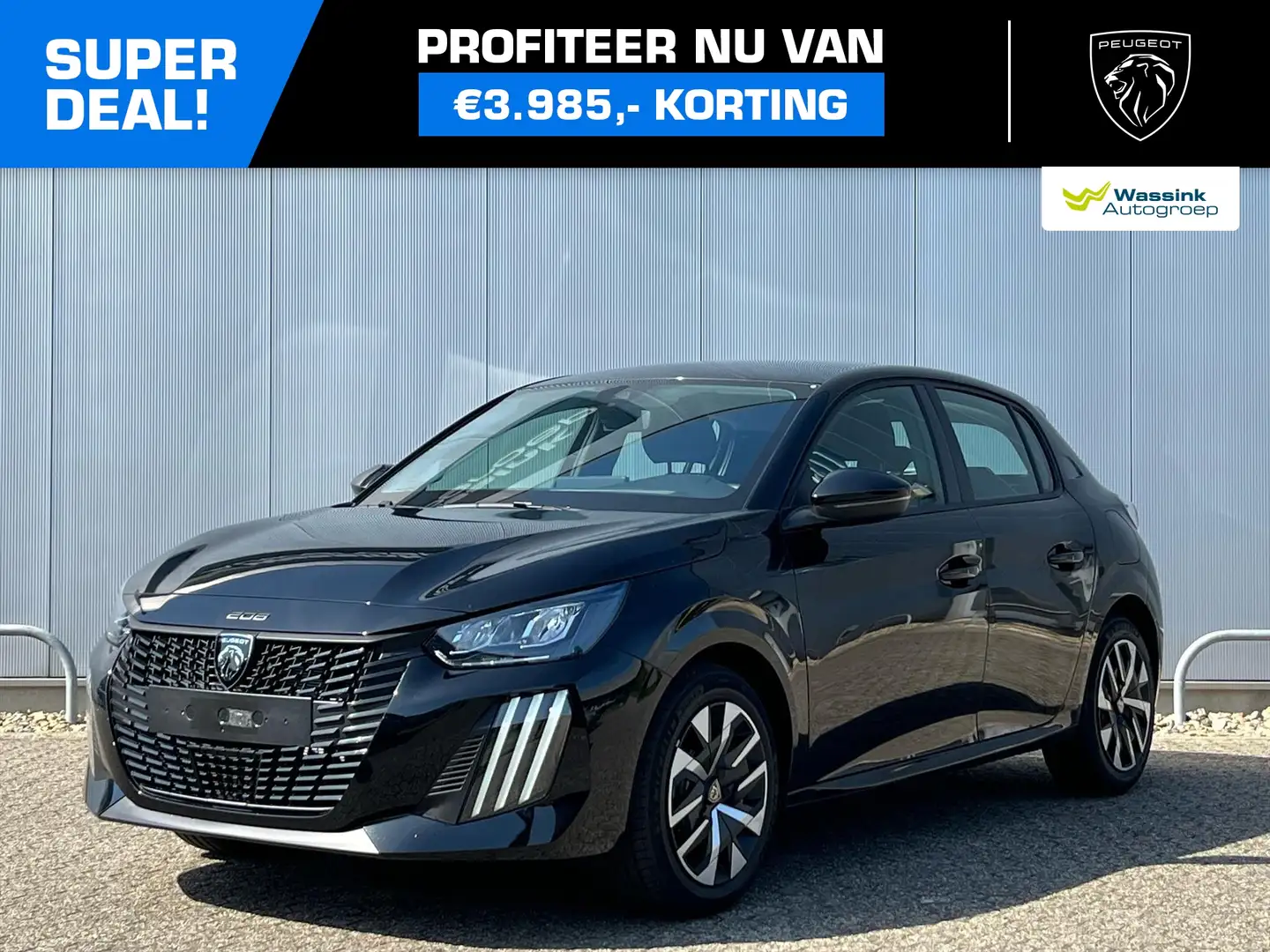 Peugeot 208 1.2 Style | Navigatie | Bluetooth | Carplay / Andr Noir - 1