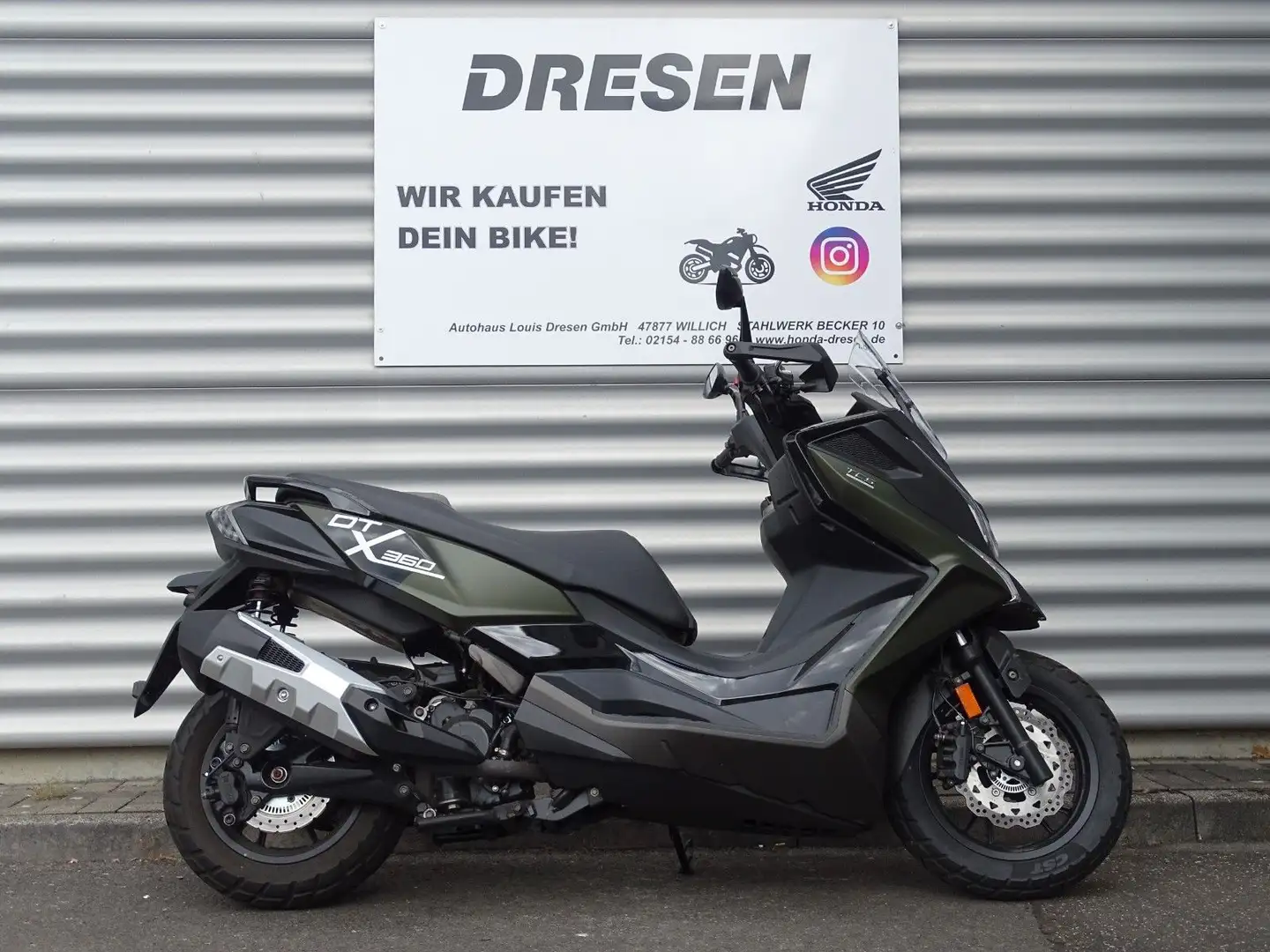 Kymco DTX 360 ABS * 2024 * 1. Hand * Negro - 1