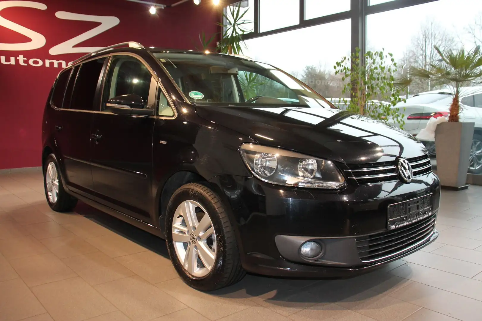 Volkswagen Touran Match AHK PDC SHZ Noir - 1