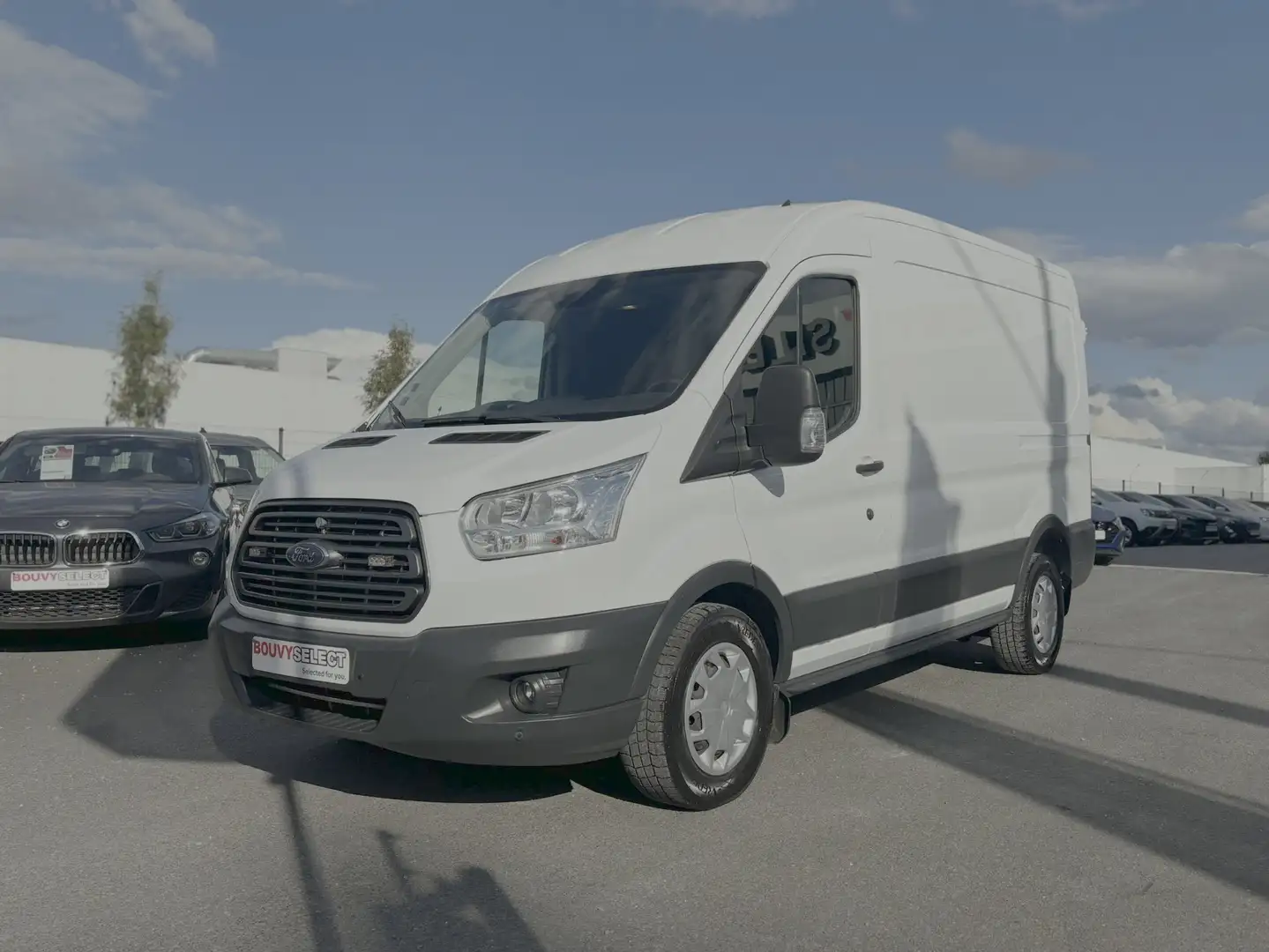 Ford Transit L2H2 2.0HDI 130CV *NAVI*CLIM*CRUISE*S.CHAUF*USB* Wit - 1