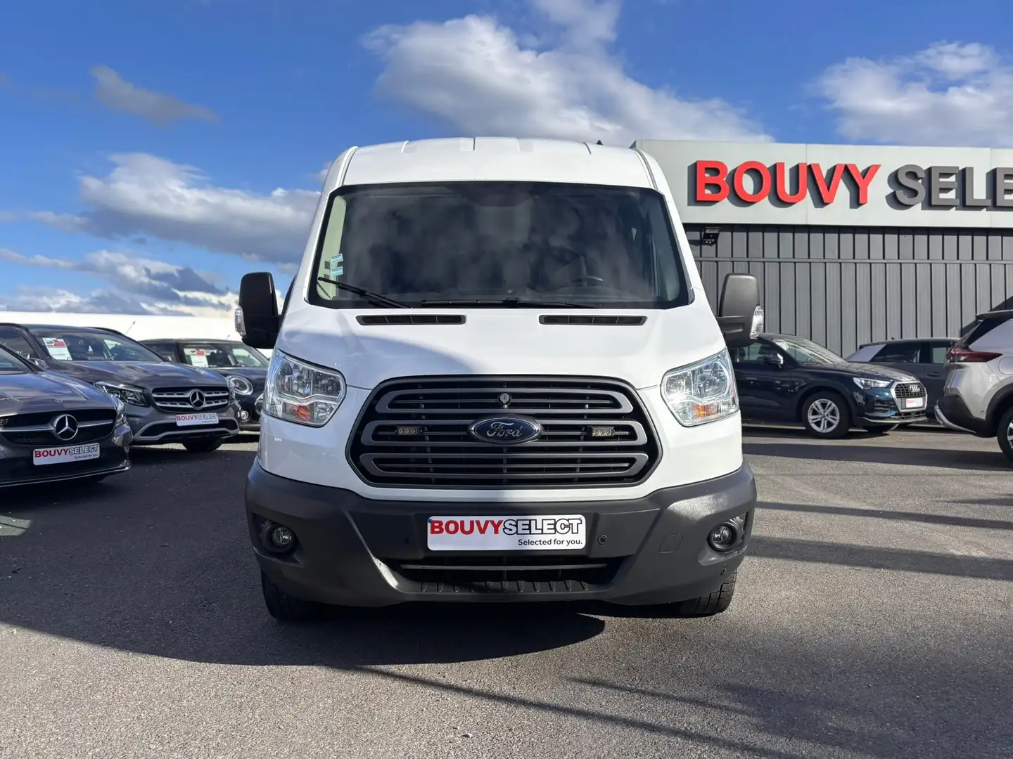 Ford Transit L2H2 2.0HDI 130CV *NAVI*CLIM*CRUISE*S.CHAUF*USB* Wit - 2
