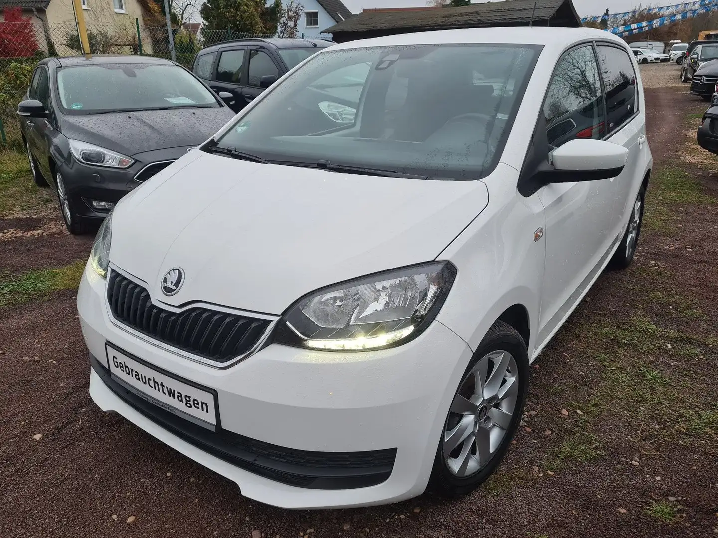 Skoda Citigo CLEVER Green tec *T-LEDER/KLIMA/SHZ/PDC/LMF/LED- Weiß - 1