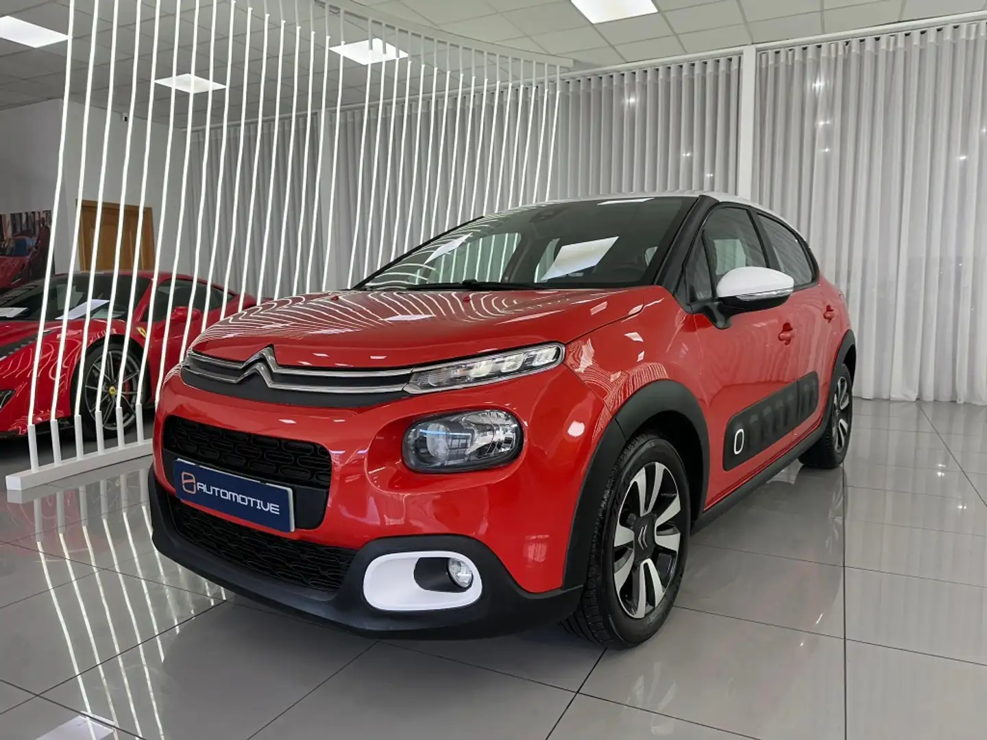 Citroen C3 1.6BlueHDi S&S Feel 75 Rouge - 1