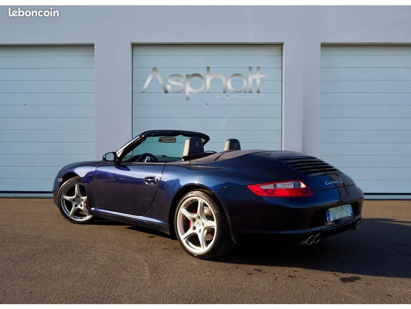 Porsche 911 997.1 Carrera S Cabriolet Tiptronic Bleu - 2