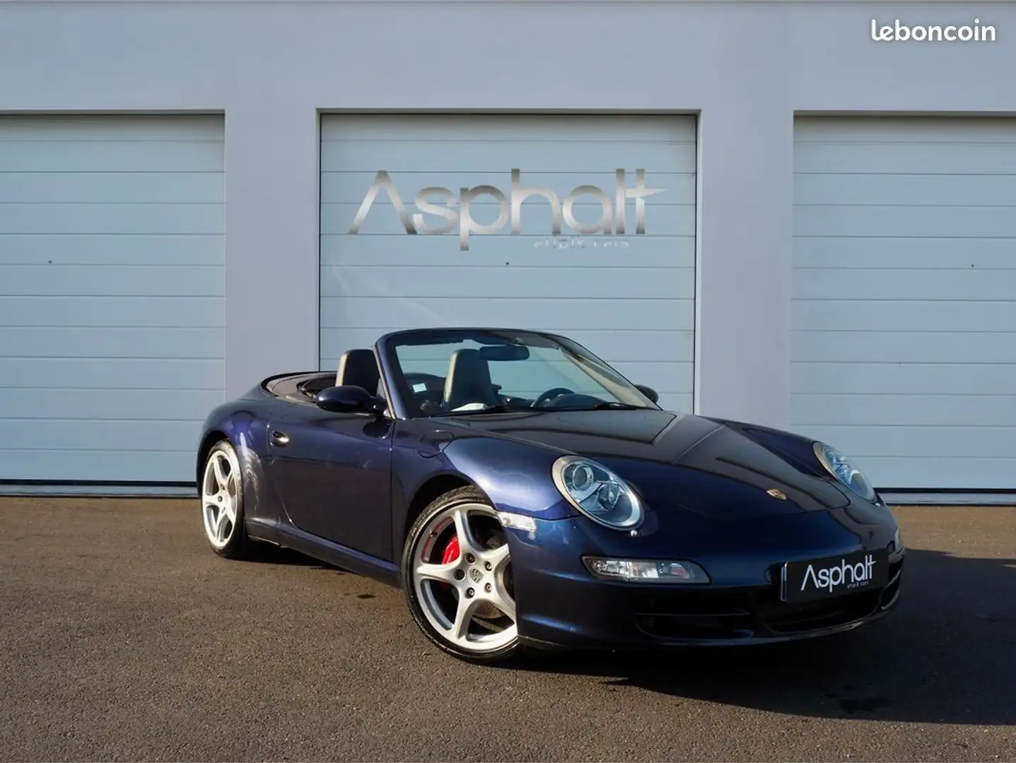 Porsche 911 997.1 Carrera S Cabriolet Tiptronic Bleu - 1