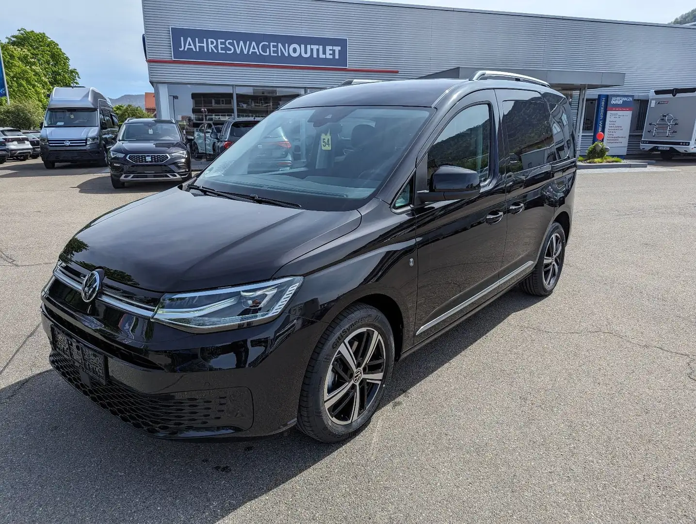 Volkswagen Caddy Style 1.5 TSI  #LED #KAMERA #NAVI Schwarz - 2