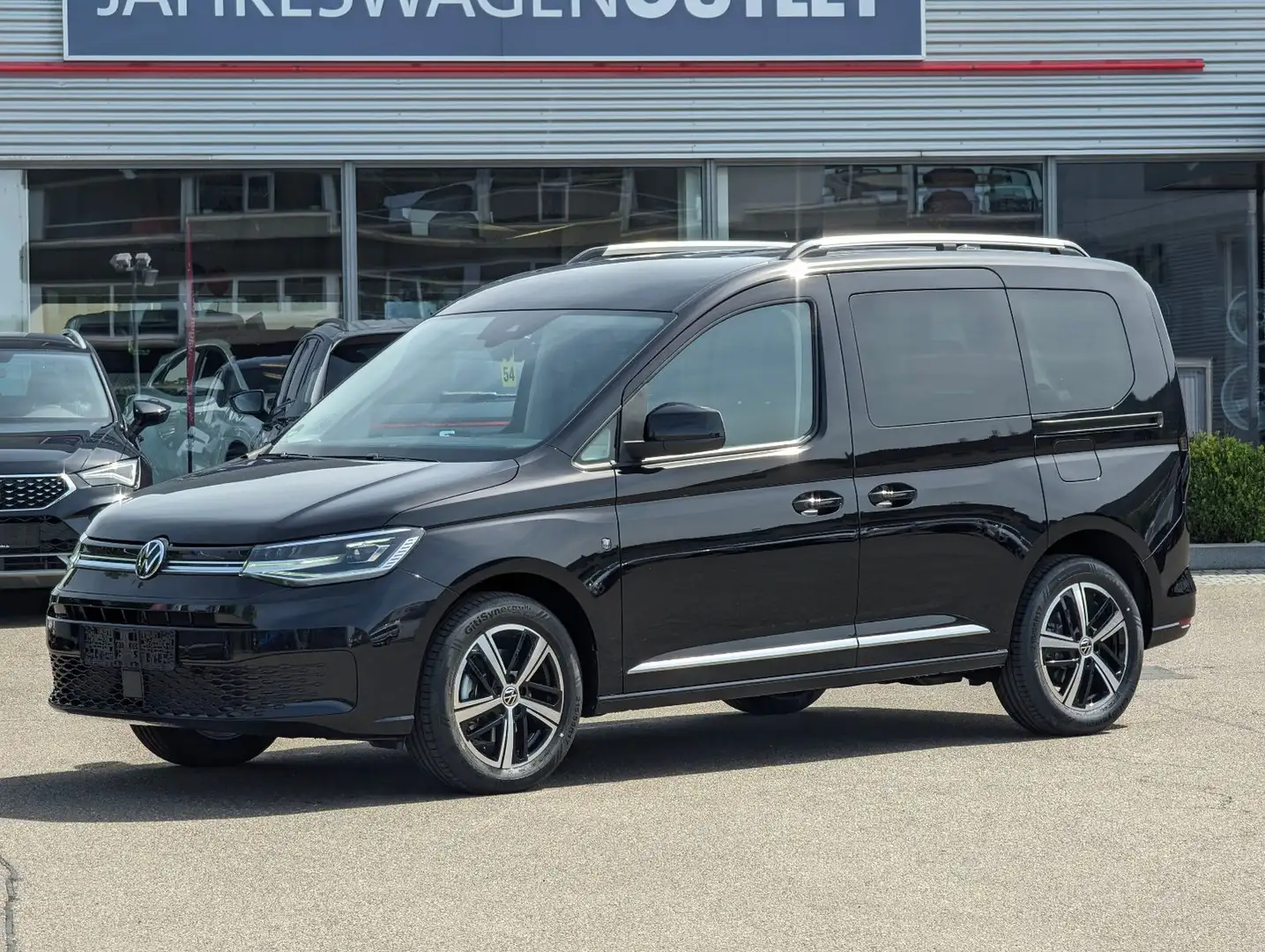Volkswagen Caddy Style 1.5 TSI  #LED #KAMERA #NAVI Schwarz - 1
