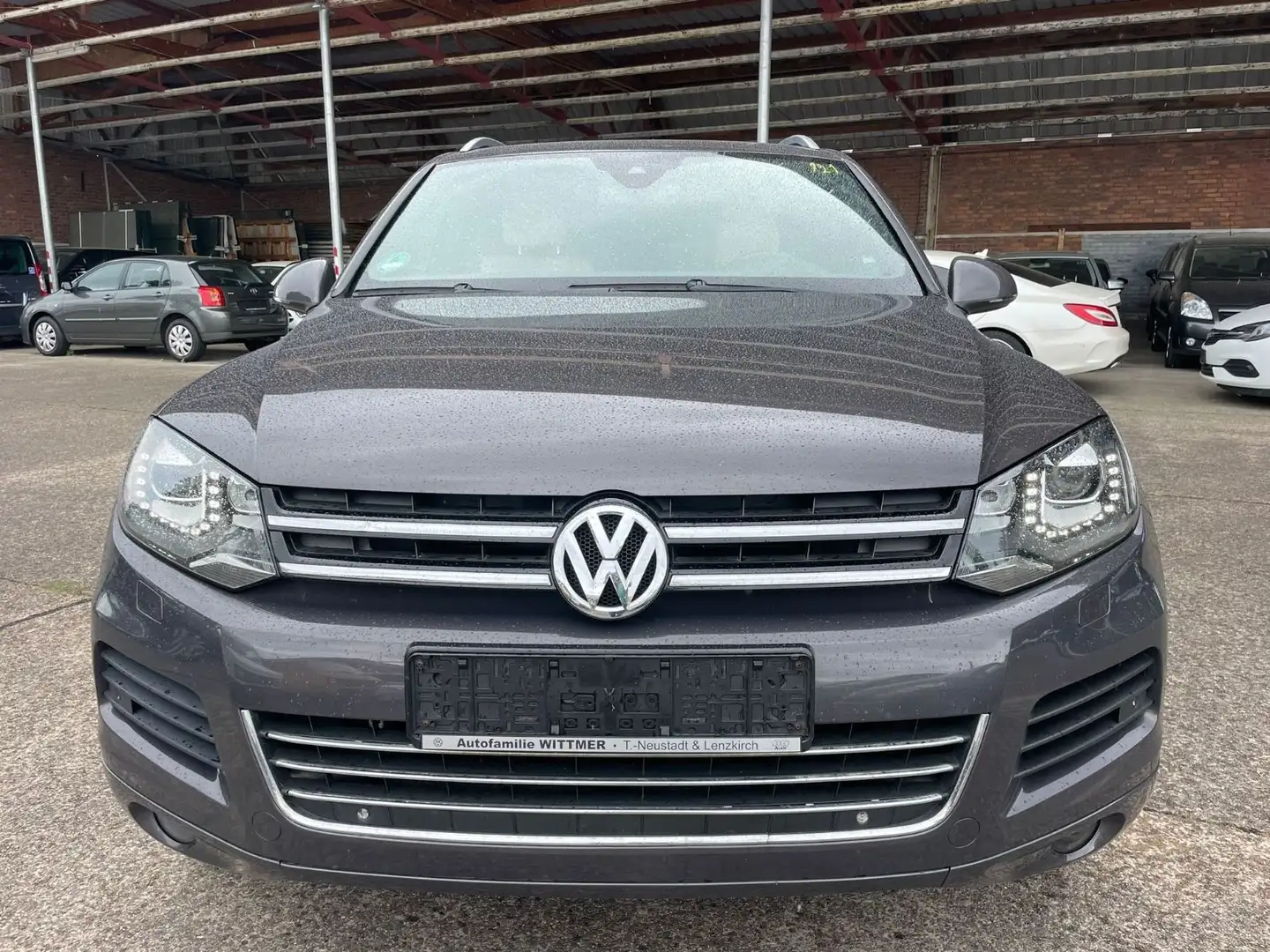 Volkswagen Touareg V8 TDI Exclusive/MEMORY/LUFT/NAVI/XENON Gris - 2