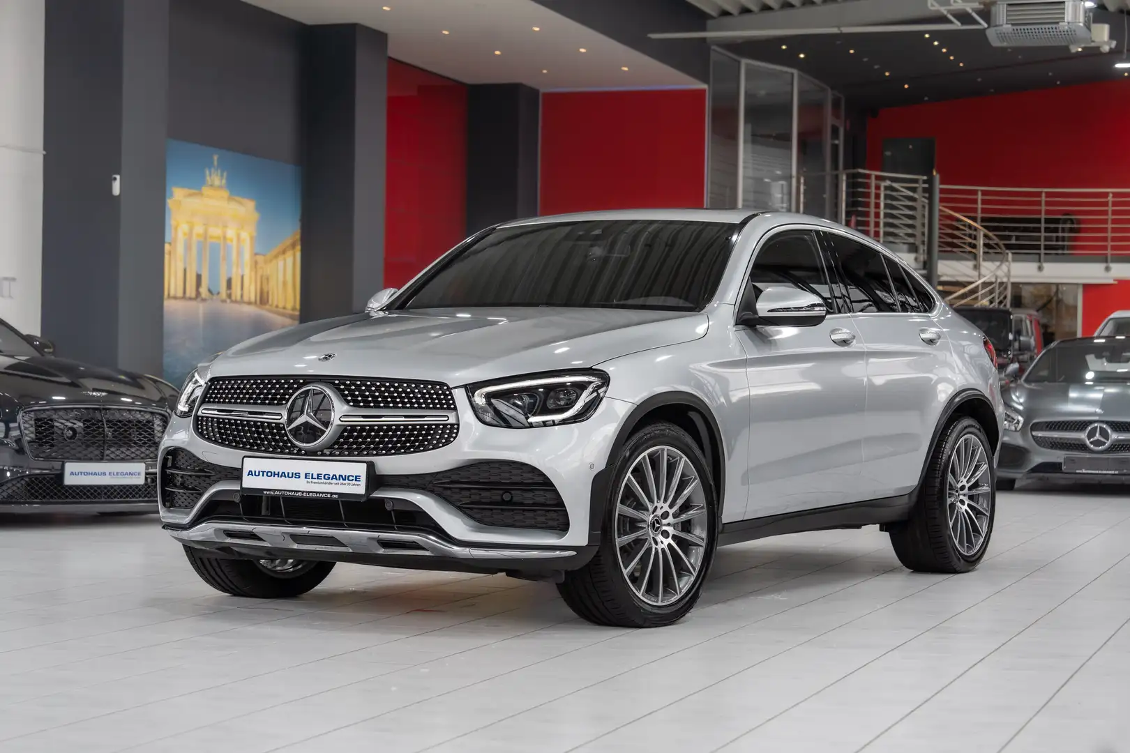 Mercedes-Benz GLC 220 d Coupe 4Matic*AMG-LINE*BUSINESS*HIGH.LED Gris - 1