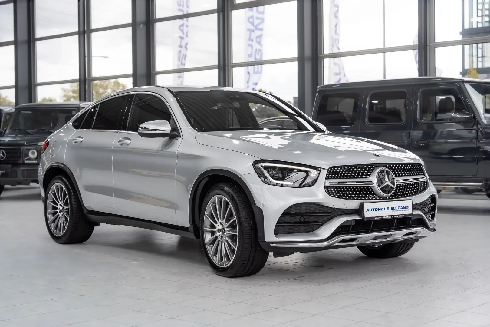 Mercedes-Benz GLC 220 d Coupe 4Matic*AMG-LINE*BUSINESS*HIGH.LED Gris - 2