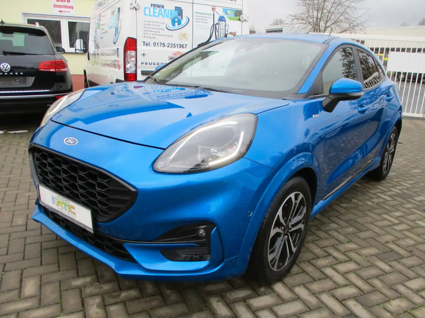 Ford Puma ST-Line *Top Zustand *TÜV Neu Blau - 1