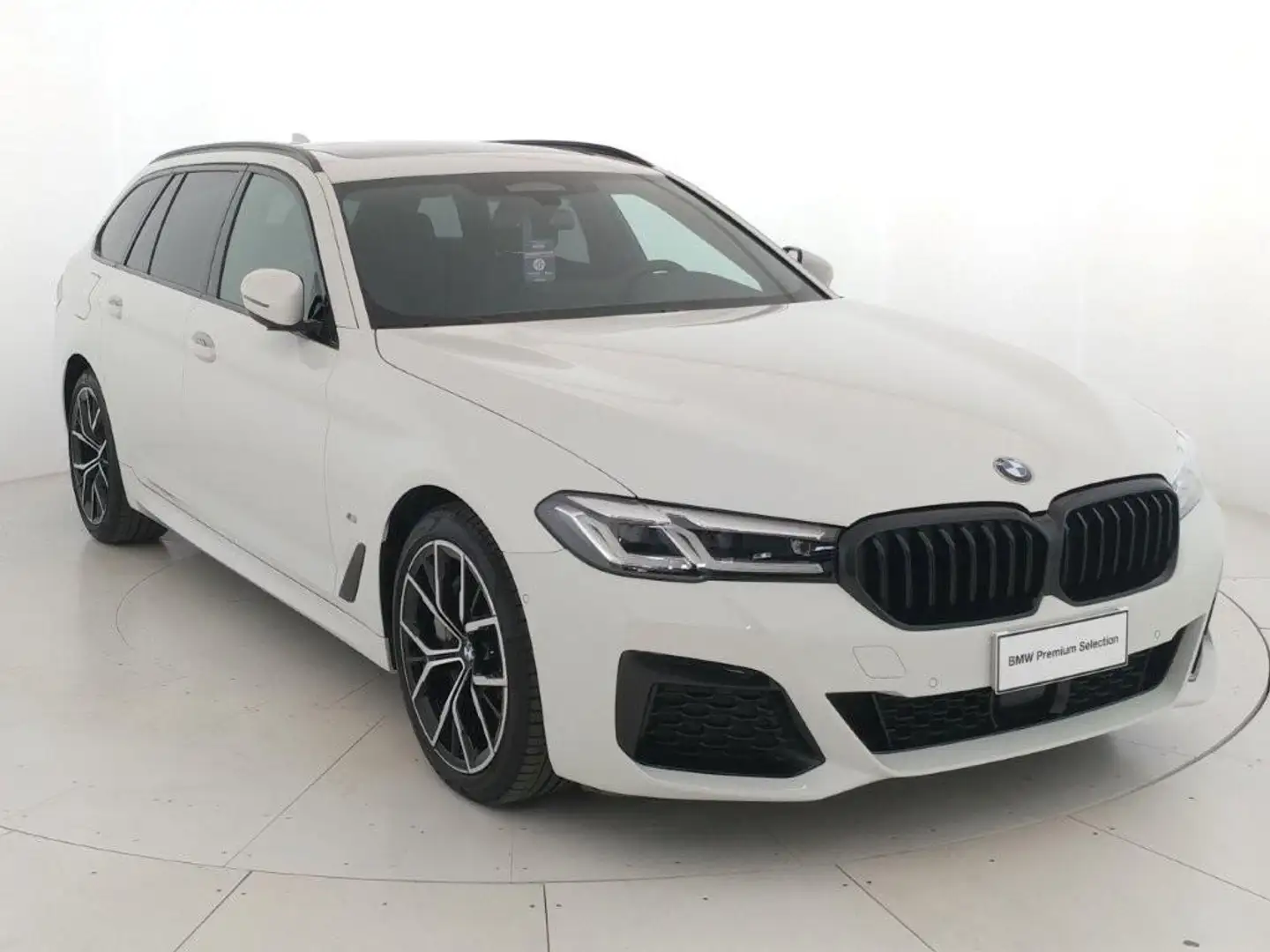 BMW 530 d Touring mhev 48V xdrive Msport auto Blanc - 2