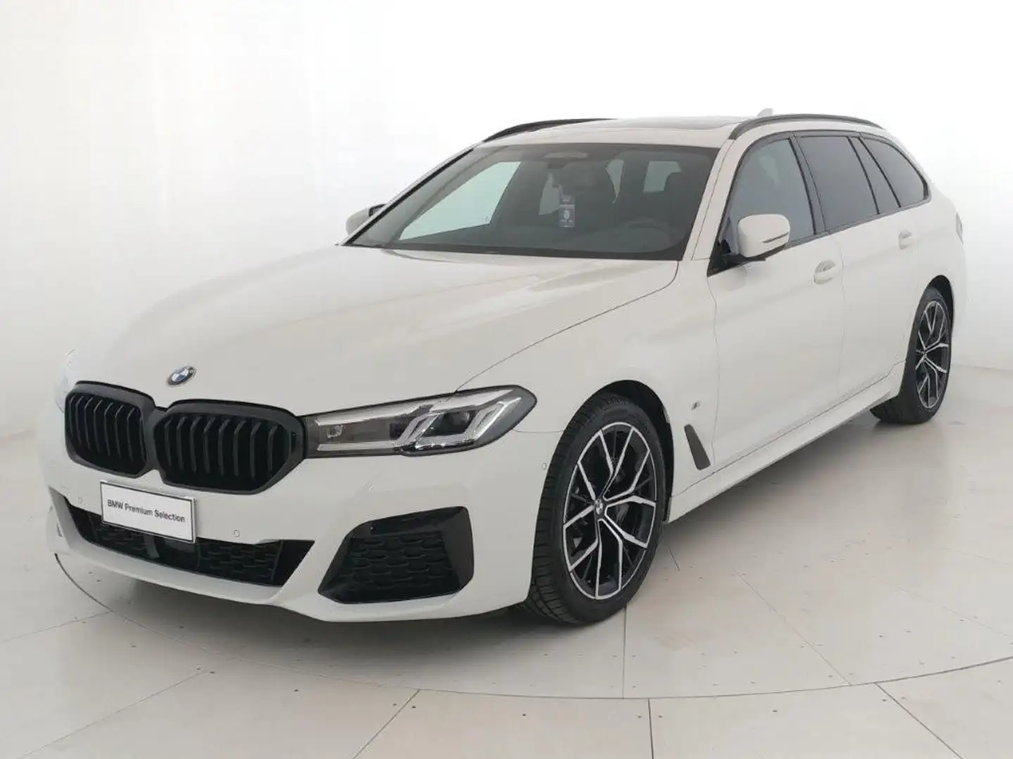 BMW 530 d Touring mhev 48V xdrive Msport auto Blanc - 1
