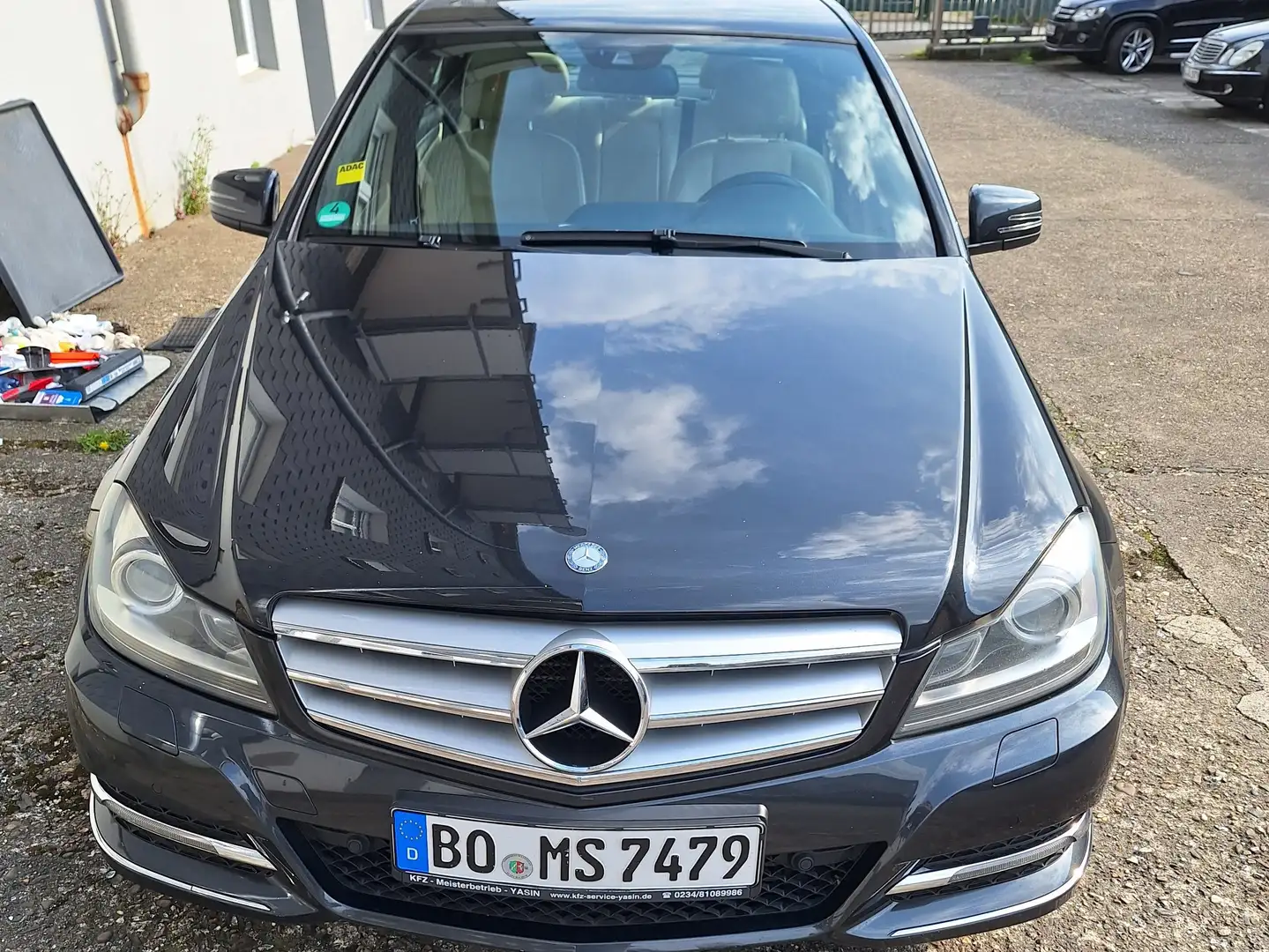 Mercedes-Benz C 250 C 250 T CDI DPF (BlueEFFICIENCY) 7G-TRONIC Avantga Negro - 2