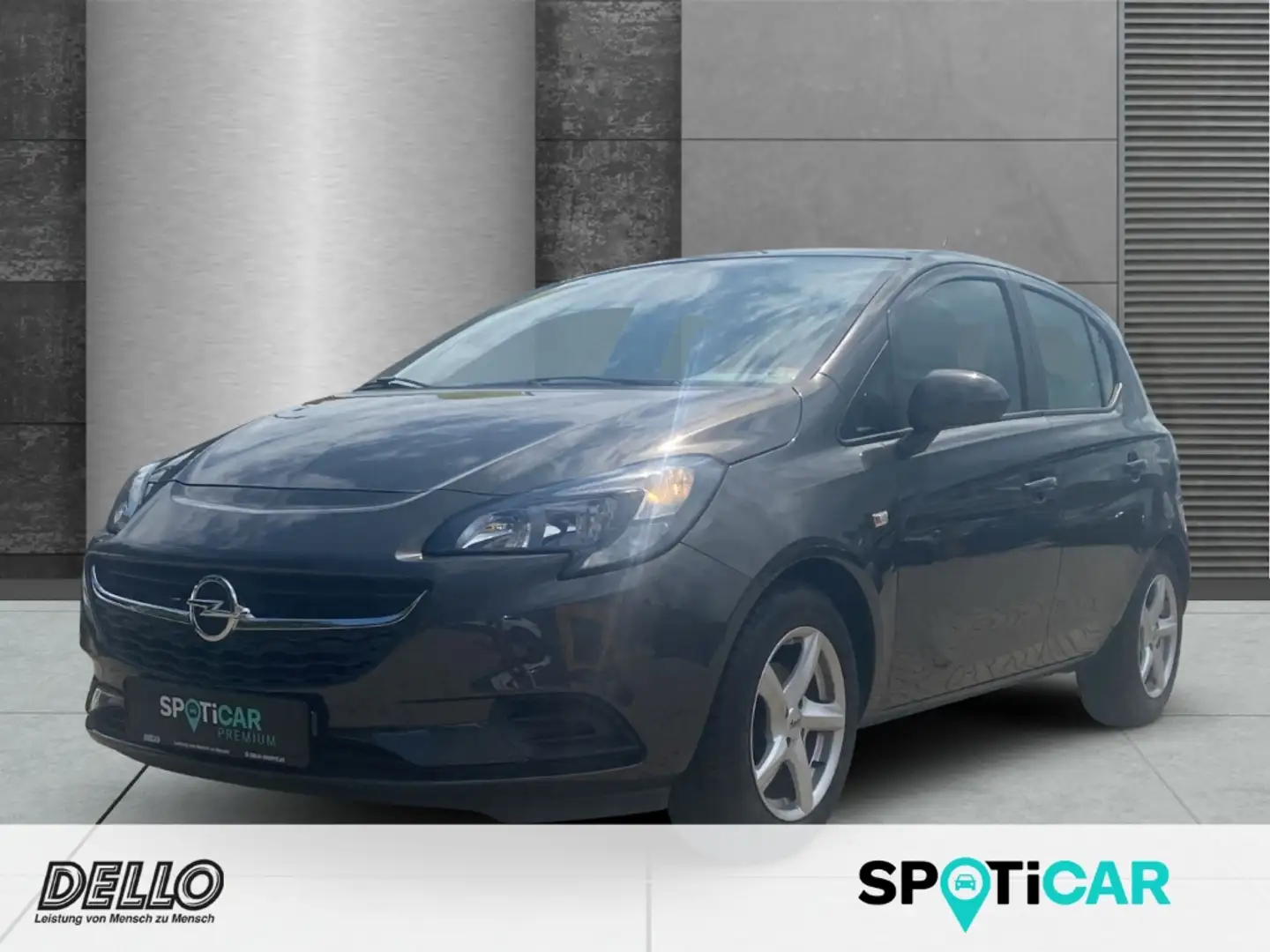 Opel Corsa 1.2 Edition SHZ LenkradHZG Temp PDC Berganfahrass. Gri - 1
