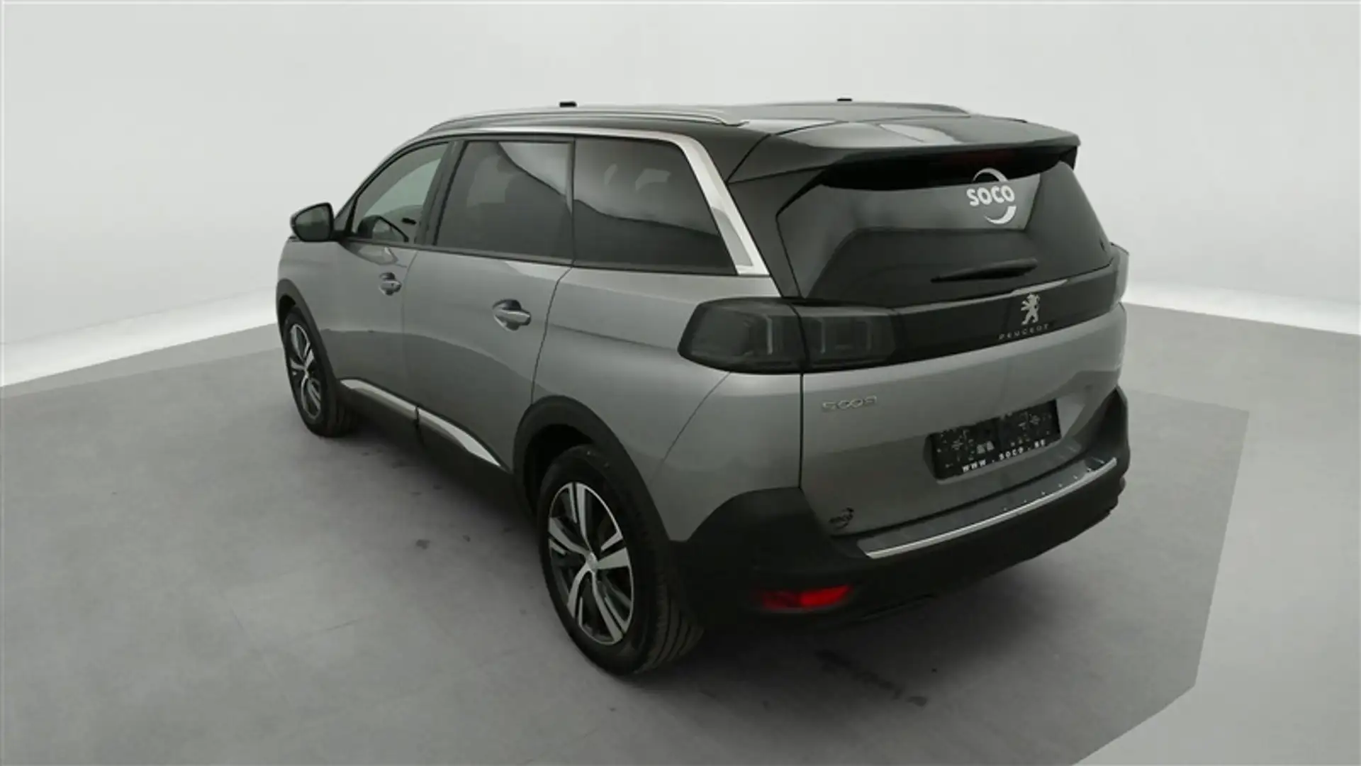 Peugeot 5008 1.2 Hybrid 136Cv E-DCS6 Allure Pack 7 PL / S-CUIR / NAVI Gris - 2